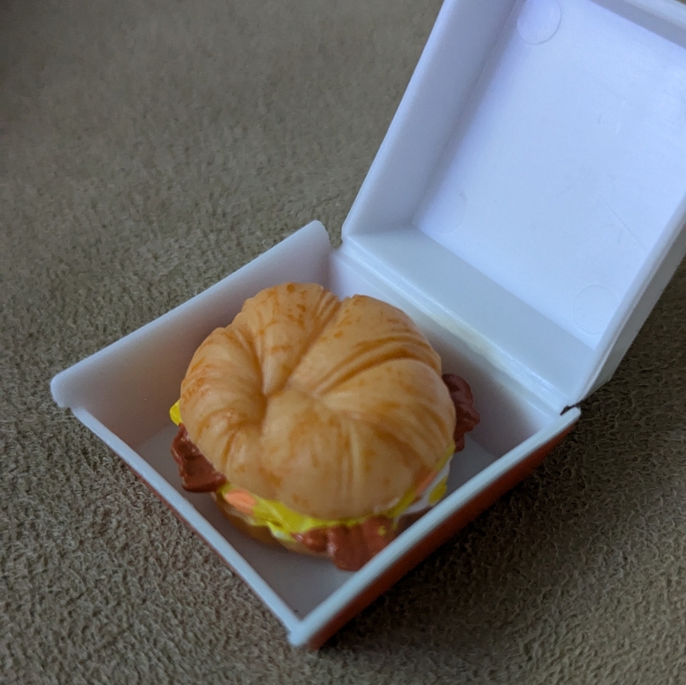 SALE 3/$9 or 4/$12: Mini Brands Foodie Jack in the Box Croissant Sandwich